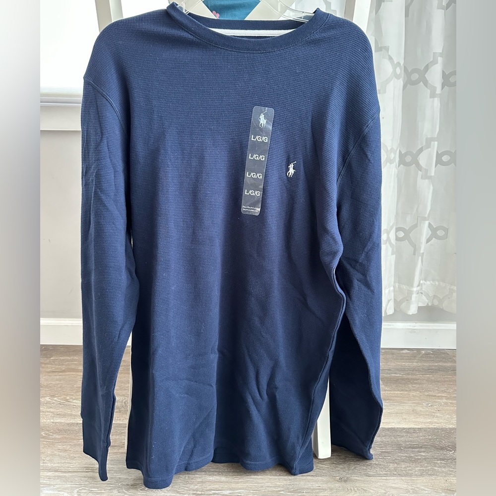 Ralph Lauren Large Navy Blue Long Sleeve